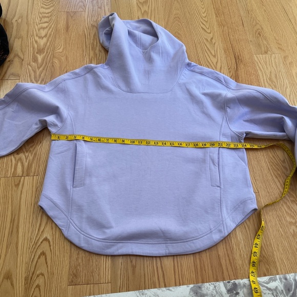 NWOT! Free People movement pick up the pace Hooded Sweatshirt in lavender frost.